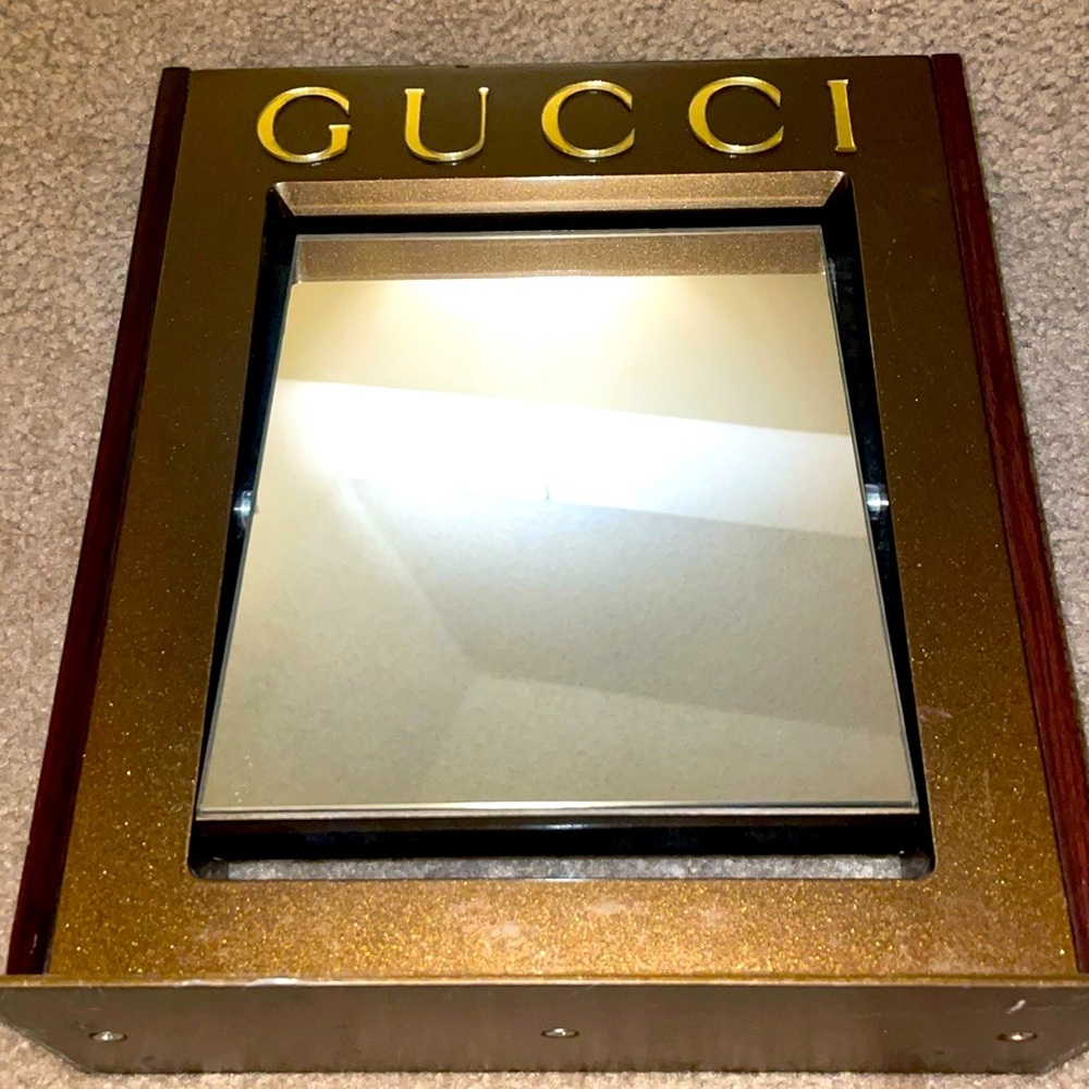 rare gucci table mirror